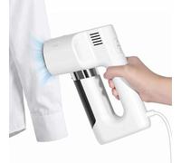 Vaporera con aspiración 3200pa Plancha de vapor portátil 2-en-1 Combo vaporera y plancha Calentamiento rápido para viaje