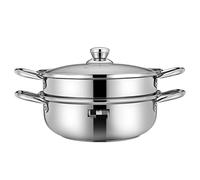 Vaporera de Acero Inoxidable Cocina de inducción doméstica vapor sopa gran capacidad para Uso en la Cocina