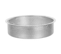Vaporera de Acero Inoxidable Plata Asas Ergonómicas y perforaciones | Compatible Ollas Múltiples, Superficie Lisa y Antideslizante, para Dumplings y Carne, Uso Doméstico