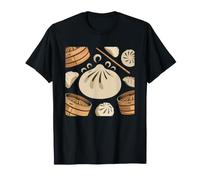 Vaporera De Bambu Bao Al Vapor Hacedor Dim Sum Baozi Cocina Camiseta