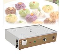 Vaporera Eléctrica de Dos/Cuatro/Seis Agujeros,Vaporera Eléctrica Dim Sum,Máquina de Cocina China de Acero Inoxidable, para Recetas de Cocina Casera 6Holes