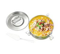 Vaporera para Olla,Superficie Antiadherente,Batería de Cocina para Vaporera - para Cocer Dumplings, Salsas, Alimentos, Avena, Cocina Casera, Camping y Viaje