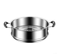Vaporera Redonda para acero 304 26cm Sin Costuras Vaporera Redonda(28CM) | sin costuras, evita acumulaciÃ³n de suciedad, para fÃ¡cil para lavado, 26cm, larga duraciÃ³n