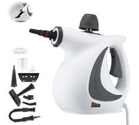 vaporeta de mano,maquina de limpieza a vapor,limpiadora vapor para casa,limpiador de vapor multiusos con 10 accesorios para alfombras,1050W, cortinas, sofás, cocina, baño y más-1set