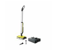 Kärcher FC 7 Cordless Escoba eléctrica Batería Seca y húmeda Sin bolsa Plata, Amarillo