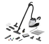 Kärcher SV 7 Limpiador a vapor de cilindro 0,5 L 2200 W Negro, Gris, Blanco