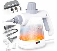 Vaporeta Limpieza Hogar Potente Limpiador a Vapor Steam Cleaner Vaporeta de Mano Vaporix Vaporyx Portátil Profesional para Limpiar Cocina, Baño, Juntas, Ventanas y Grasa, 3,2 Bar,400ml