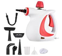 Vaporista Steammaster, Pressurized Steam Cleaner for Home Fast Heat-Up, Continuous Steam for Efficient Cleaning Lightweight and easy to operate (pink)