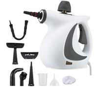 Vaporista Steammaster, Pressurized Steam Cleaner for Home Fast Heat-Up, Continuous Steam for Efficient Cleaning Lightweight and easy to operate (Gray)