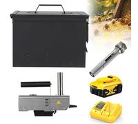 Vaporizador de ácido oxálico para colmenas de abejas - Evaporador de calefacción recargable para tratamiento de ácaros con indicador LED