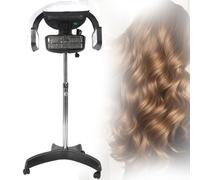 Vaporizador de cabello rizado, disponible con montaje en piso o pared, vaporizador de cabello profesional para salones de belleza, spas y suministros de bricolaje para el hogar.(Standing Type)