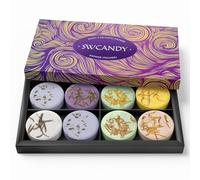 Vaporizador de ducha, regalos de cumpleaños de aromaterapia para mujeres, 8 piezas, regalos del día de San Valentín para ella, mamá, hombres, adolescentes, adultos, bombas de baño, cuidado corporal