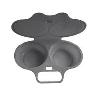 Vaporizador de huevos para microondas, polipropileno duro, filtro de agua + | Máquina para hacer tortillas de microondas ahorra tiempo, para sándwich, pan de pita, pastel de maíz, huevos fritos