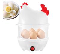 Vaporizador de huevos | Sartén Vapor de Doble Capa - Lindo Diseño De Pollito Hervidor De Huevos Para Niños Adultos Cocina Desayuno Hogar Desayuno Cocina