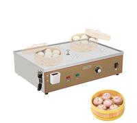 Vaporizador eléctrico comercial con control de temperatura constante, suministro de agua independiente y alarma de escasez de agua para uso en restaurantes