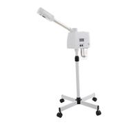 Vaporizador facial con niebla fría y caliente - Vaporizador facial profesional de pie, boquilla ajustable 360°, depósito de agua de 750 ml, nanotecnología para el cuidado de la piel, tratamiento de