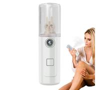 vaporizador facial | Nano Facial Mister Hidratante, Práctico, Portátil, Vapor Facial Recargable por USB para Extensiones de Pestañas, Cuidado de la Piel, Hidratación de la Cara y del