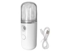 Vaporizador facial portátil - Máquina humidificadora inalámbrica de mano, equipo de hidratación de la piel nano niebla, aparato de belleza ligero, diseño de mini capacidad de agua, uso de rutina de