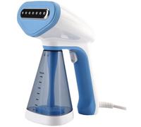 Vaporizador para ropa Blaupunkt VSI601 portátil, 1600 W, depósito 0,26 L, azul/blanco