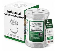 Vaportek Cartucho independiente resistente 2.0, HDSA 2.0, S.O.S. Solución de olor a humo, elimina eficazmente los olores de humo en espacios de hasta 20.000 pies cúbicos