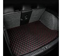 VAPORVERSE 1Pc Protector Maletero para Fiat 500 2015-2024 Alfombra de Maletero Impermeable Antideslizante Cubierta de Carga Ajuste Preciso Accesorio Coche,Black-Red