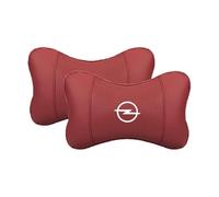 VAPORVERSE 2 Pcs Reposacabezas Coche para Opel Corsa D 3-Door 2011-2014, Reposacabezas Coche Cojin Cojín Cervical Almohada Cervical para Coche para Conducir Almohada,Red