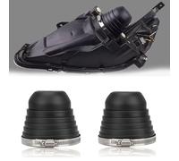 VAPORVERSE 2 Piezas Coche Cubierta de Polvo para Faros para Jaguar E-Pace 2018-2020, Funda Guardapolvo Faro Coche Recambio, Goma Sellada Antipolvo