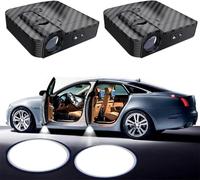 VAPORVERSE 2 Piezas Luces Proyector Puerta para Seat Ibiza IV ST (6J8, 6P8) Estate 2008-2017, Luz de Bienvenida Alta Definición Sombra Fantasma Accesorios de Estilo