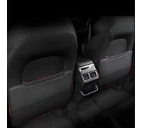 VAPORVERSE 2 Piezas Protector Asiento Coche Respaldo para Skoda Karoq (NU7) | 2017-Heute, Cuero Protector Respaldo Asiento Coche Almohadilla Coche Kick Mats Protección