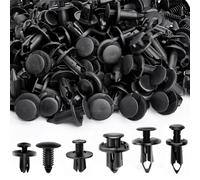 VAPORVERSE 200 Piezas Clips de Retención de Coche para Chevrolet Malibu Panel de Puerta Parachoques Remaches de Plástico de Empuje Juego