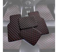 VAPORVERSE 4 Piezas Coche Cuero Alfombrillas para Mercedes Benz CLA, Alfombras Delanteras E Traseras Alfombras Esterillas Forro Protección Accesorios,C