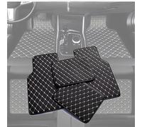 VAPORVERSE 4 Piezas Coche Cuero Alfombrillas para Mercedes Benz CLA, Alfombras Delanteras E Traseras Alfombras Esterillas Forro Protección Accesorios,B