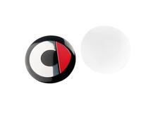 VAPORVERSE 4 Piezas Coche Rueda Tapacubos Pegatina para Smart EQ fortwo (C453) 2018-2019, Coche Estilo Accesorios Rueda Tapas Coche Hub Tapas Pegatinas,65mm