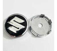 VAPORVERSE 4 Piezas Tapas Llantasl para Suzuki SwiftV I 2020-2023, Cubierta Centro de Rueda Llantas Buje Tapas Rueda de Centro Tapacubos para Coche,O.D 56mm