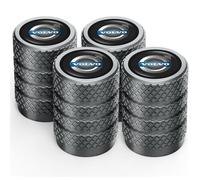 VAPORVERSE 4 Piezas Tapas para Válvulas para Volvo XC60 I 2013-2017, Set de Tapones para Válvulas de Neumáticos Accesorios para el Coche