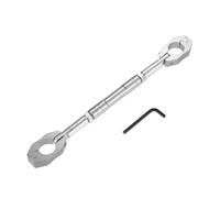 VAPORVERSE Barra de Equilibrio Moto para Merida Juliet 7 600 2018, Refuerzo Manillar Aleación de Aluminio CNC Accesorios de Modificación,Silver Heavy-Duty