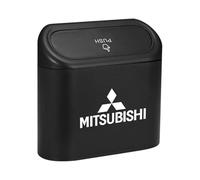 VAPORVERSE Bote de Basura para Mitsu-bishi ASX Pajero L200 Lancer Mirage Outlander, Cubo de Basura Papelera Caja de Almacenamiento Contenedor Basuras Accessoires Interior Coche