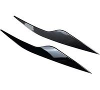 VAPORVERSE Ceja para Faro Delantero de Coche para Ford Focus 2 MK2 2008 - 2011, ABS Cubierta for párpado Cejas Lámpara Cabeza Coche Párpados Pieza de Repuesto