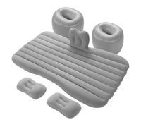 VAPORVERSE Colchón Inflable de Coche para Dodge Challenger 2009-2019, Cama de Aire Asiento Trasero Auto Camping Almohadilla Viaje Accesorio,Grey-B