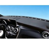 VAPORVERSE Cubierta de Salpicadero de Cuero para Toyota Land Cruiser 2023-2024 (Raised Screen, Without HUD), Alfombrilla Parasol Antideslizante Protección Interior, 1 Pieza,A
