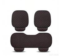 VAPORVERSE Funda de Asiento para Coche de 3 Piezas para Hyundai i20 III 2023 2024 2025 2026, Cojines para Asientos Delanteros y Trasero, Tela PU Protectores de Asiento de Cuero, Black+Red