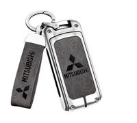 VAPORVERSE Funda para Llave Coche para Mitsubishi Lancer Sportback 2010-2014, Funda Fob Carcasa Mando Llave Cubierta Funda Protectora para Llave de Coche Accesorios,E