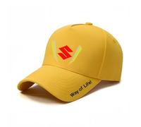 VAPORVERSE Gorra de Béisbol de Coche para Suzuki Jimny JB23 JB33 JB43 JB64 JB74 2021-2001, Algodón Ajustable Gorra Béisbol Salvaje Ajustable Algodón para Hombres y Mujeres, Yellow
