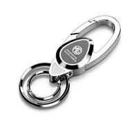 VAPORVERSE Llaveros de Coche para MG Marvel R 2021-, Llavero Colgante Llavero Coche Metálico Llavero Colgante Kits para Llaveros Coche Accesorios,Silver