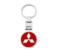 VAPORVERSE Llaveros de Coche para Mitsubishi L200 V Double Cab 2015-2024, Llavero Colgante Llavero Coche Metálico Llavero Colgante Kits para Llaveros Coche Accesorios,Red