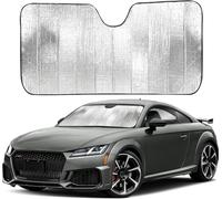 VAPORVERSE Parasol Coche Delantero para BMW X1 F48 2015-2022, Parasol Luna de Coche para Protección Solar y Rayos UV, Coche Protector Sombrilla,140 * 70