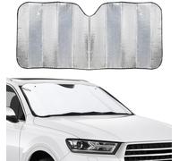 VAPORVERSE Parasol para Parabrisas de Coche para FIAT 500-500C 2007-2026, Protector de Salpicadero y Luna Delantera, Cubierta Parabrisas, Accesorios Coche, 130 * 60