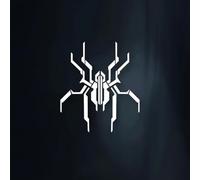 VAPORVERSE Pegatina de Coche para Opel Combo E 2018-2025, Araña Mecánica Cyberpunk Vinilo, Calcomanía Gráfica Sigilosa Decoración de Tendencia,White