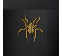 VAPORVERSE Pegatina de Coche para Opel Combo Life E 2018-2022, Araña Mecánica Cyberpunk Vinilo, Calcomanía Gráfica Sigilosa Decoración de Tendencia,Yellow