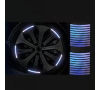 VAPORVERSE Pegatina para Rueda de Coche per Audi A4 B9 Avant Kombi AB Bj.2015, Calcomanías 3D para Neumáticos de Coche Pegatina de Cinta de Rayas